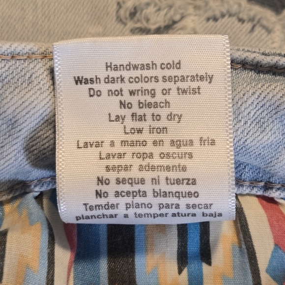 Judy Blue Light Blue Distressed Jean Shorts - Picture 10 of 12